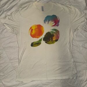 Tycho ‘Past is Prologue’ 10th anniversary Cream T-Shirt with album art.